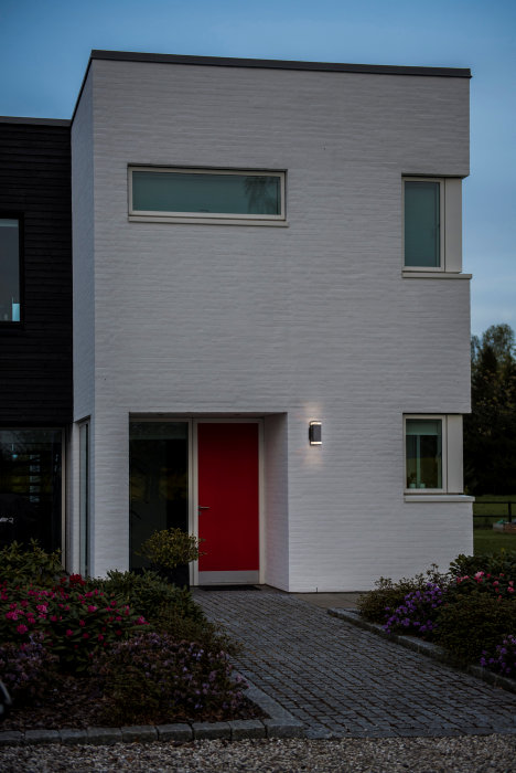 Nordlux Elm dobbelt væglampe sort